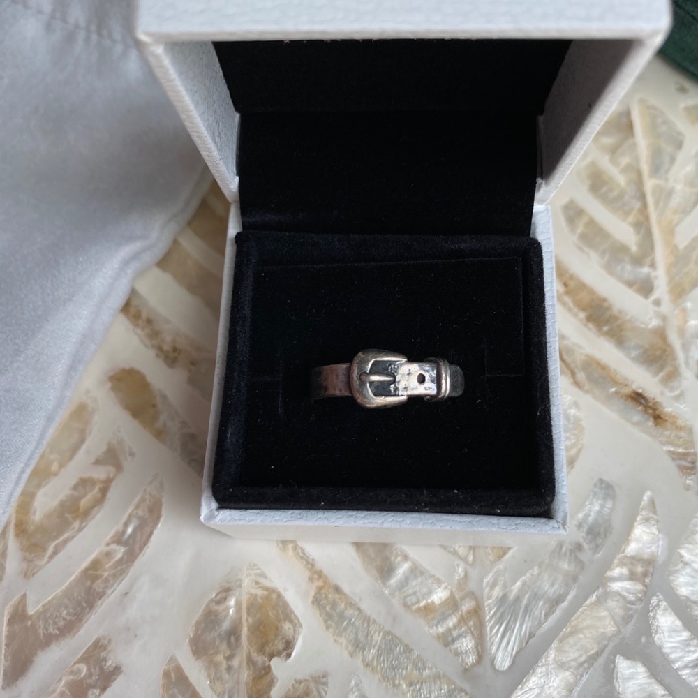 James Avery Buckle Ring